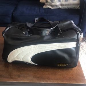 Puma leather duffle bag Clearance